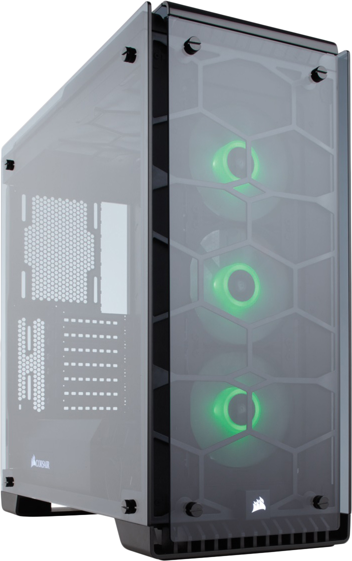 

Корпус Corsair Crystal 570X RGB [CC-9011098-WW], Корпус для компьютера Corsair Crystal 570X RGB CC-9011098-WW черный