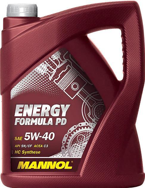 

Моторное масло Mannol Energy Formula PD 5W40 SN/CF 5л [MN7913-5], Моторное масло Mannol Energy Formula PD 5W40 SN/CF 5л MN7913-5