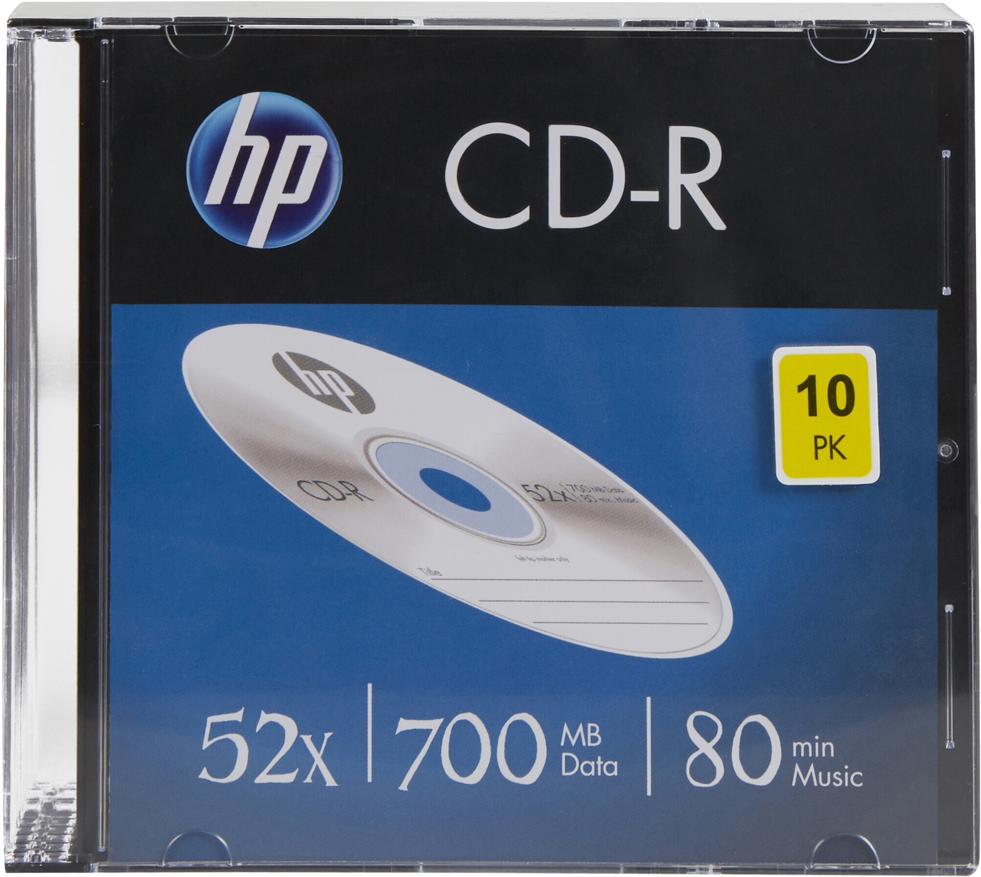 

Оптический диск HP CD-R 700Mb 52x slimbox 10 шт [69310], Оптический диск HP CD-R 700Mb 52x slimbox 10 шт 69310