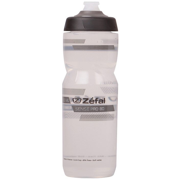 

Бутылка для воды Zefal Sense Pro 80 Translucent серый/черный [1461], Sense Pro 80 Translucent