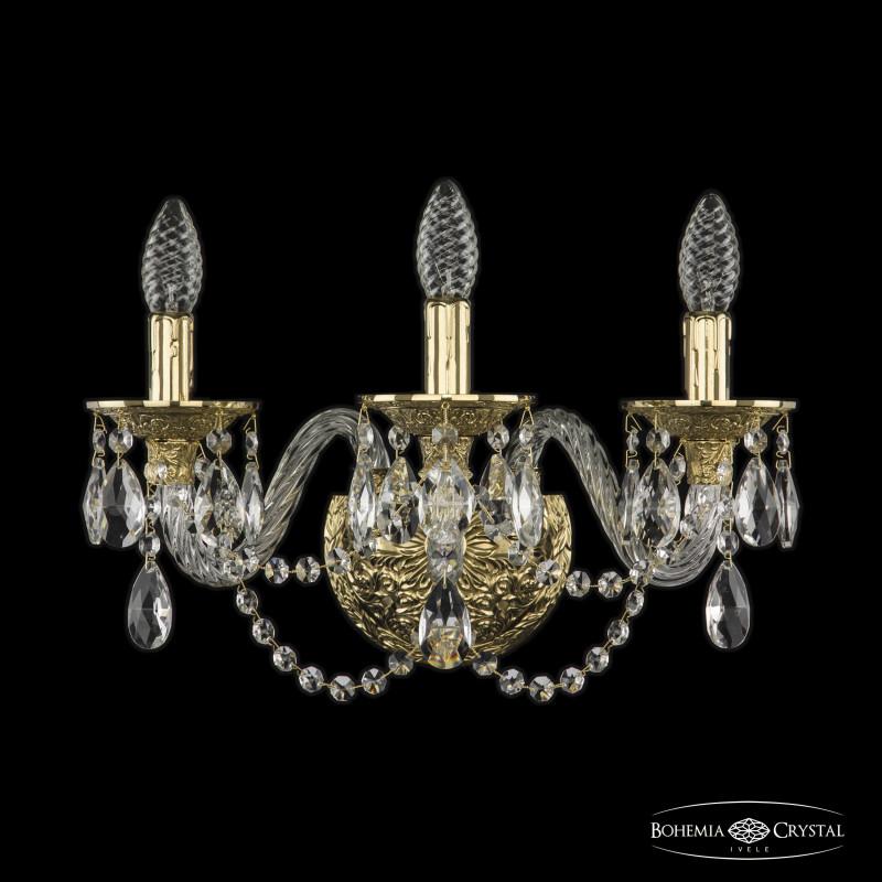 

Бра Bohemia Ivele Crystal хрустальная [16102B/3/165 G], хрустальная