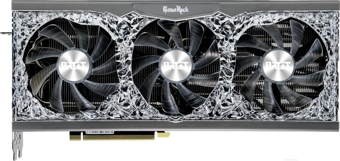 

Видеокарта Palit RTX 3070 GameRock OC (NE63070H19P2-1040G), Видеокарта Palit NE63070H19P2-1040G (V1) (Palit RTX 3070 GameRock OC V1 8G GDDR6 2556bit 3-DP HDMI (NE63070H19P2-1040G))