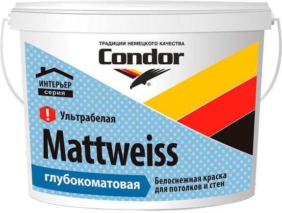 

Краска Condor Краска Mattweiss 15 кг белый, Краска Condor Mattweiss 15 кг белый