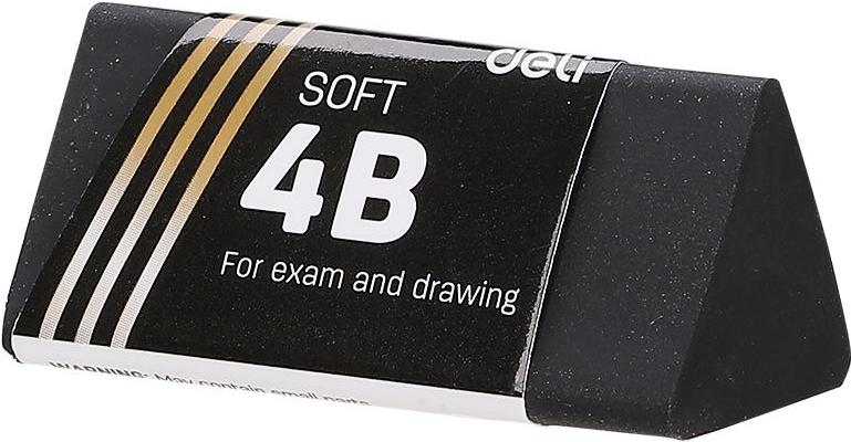 

Ластик Deli Scribe Infinite треугольный 40x19x19 мм черный [EH01720], Scribe Infinite треугольный 40x19x19 мм