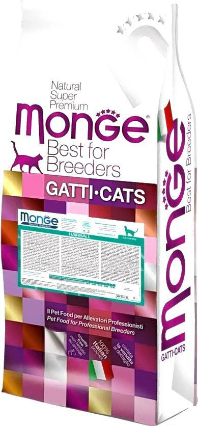 

Корм для кошек Monge Functional Line Hairball Rich in Chicken 10кг, Functional Line Hairball Rich in Chicken 10кг