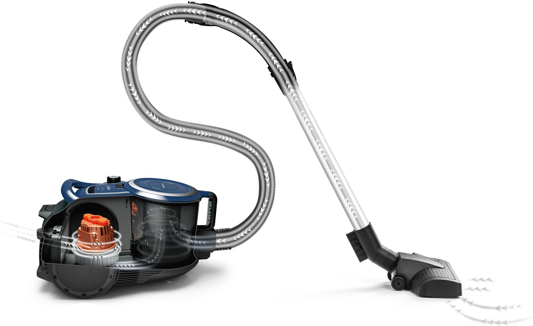

Пылесос Bosch BGS412000 синий