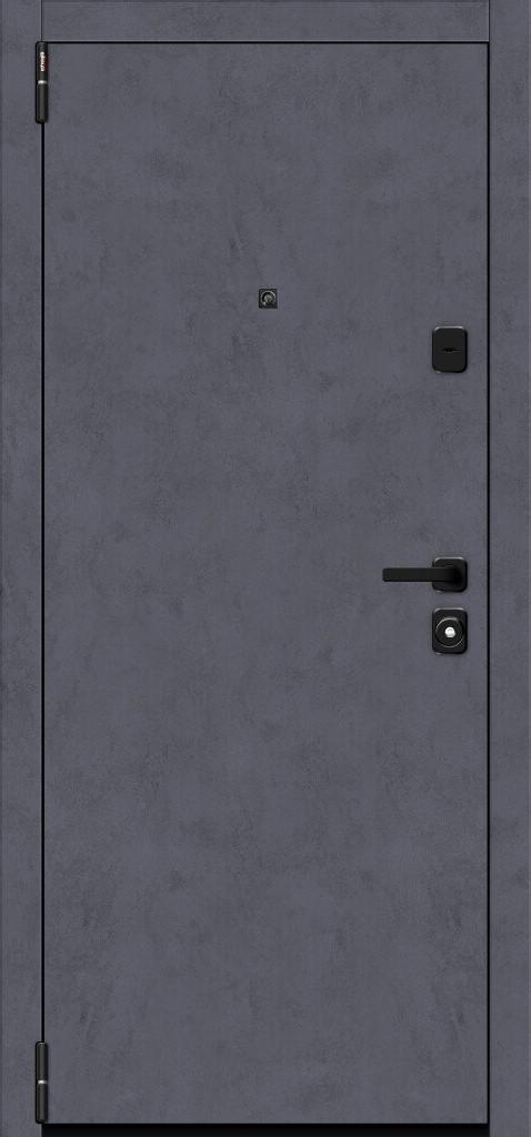 

Дверь входная el'Porta M-3 П50.П50 98x205, левая Graphite Art/Лунный камень/BE