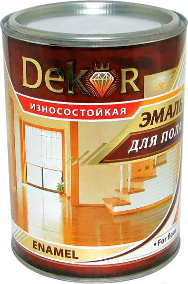 

Краска Dekor Для пола 1.8кг светлый орех