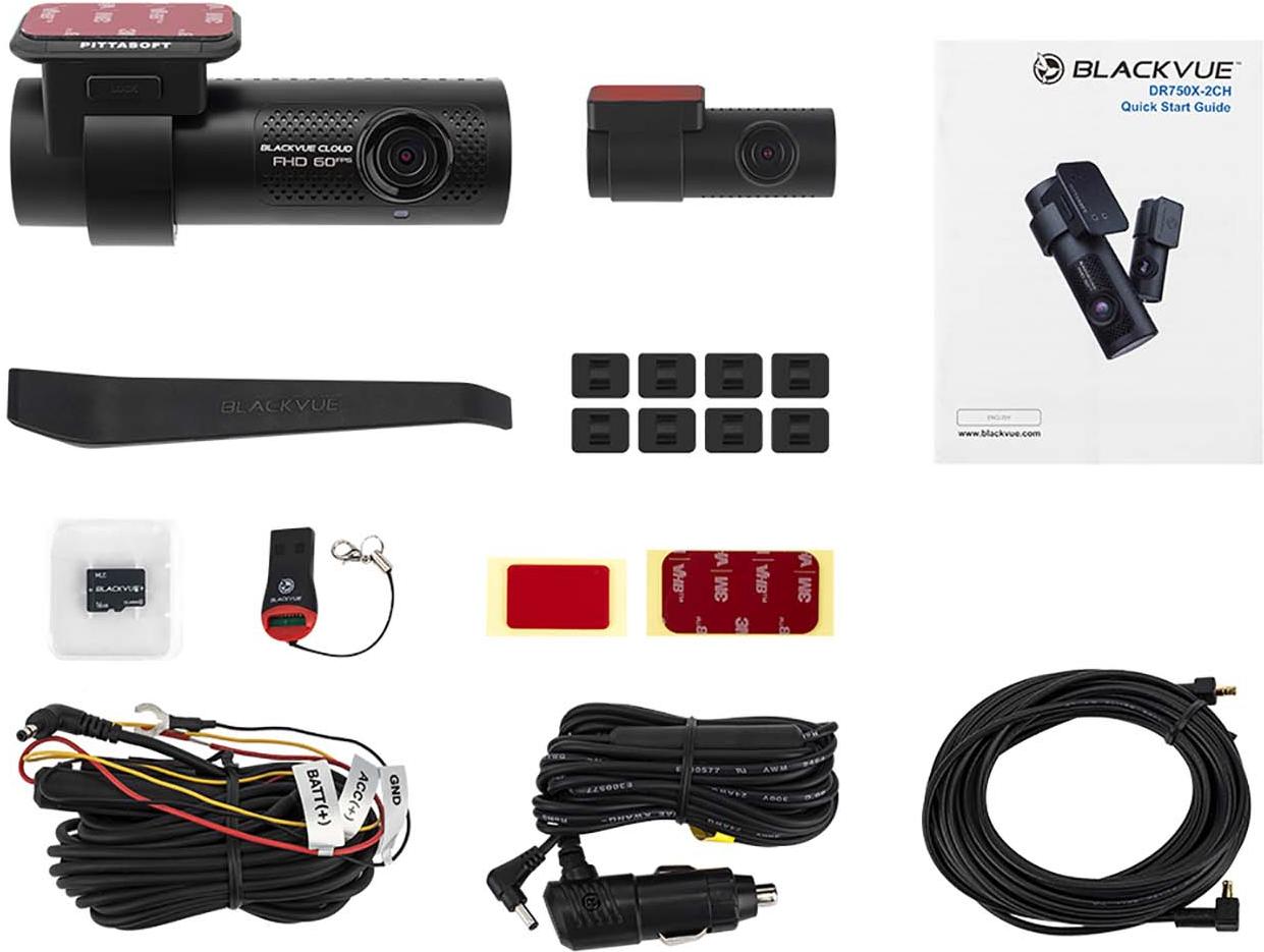 

Видеорегистратор Blackvue DR750X-2CH черный, DR750X-2CH
