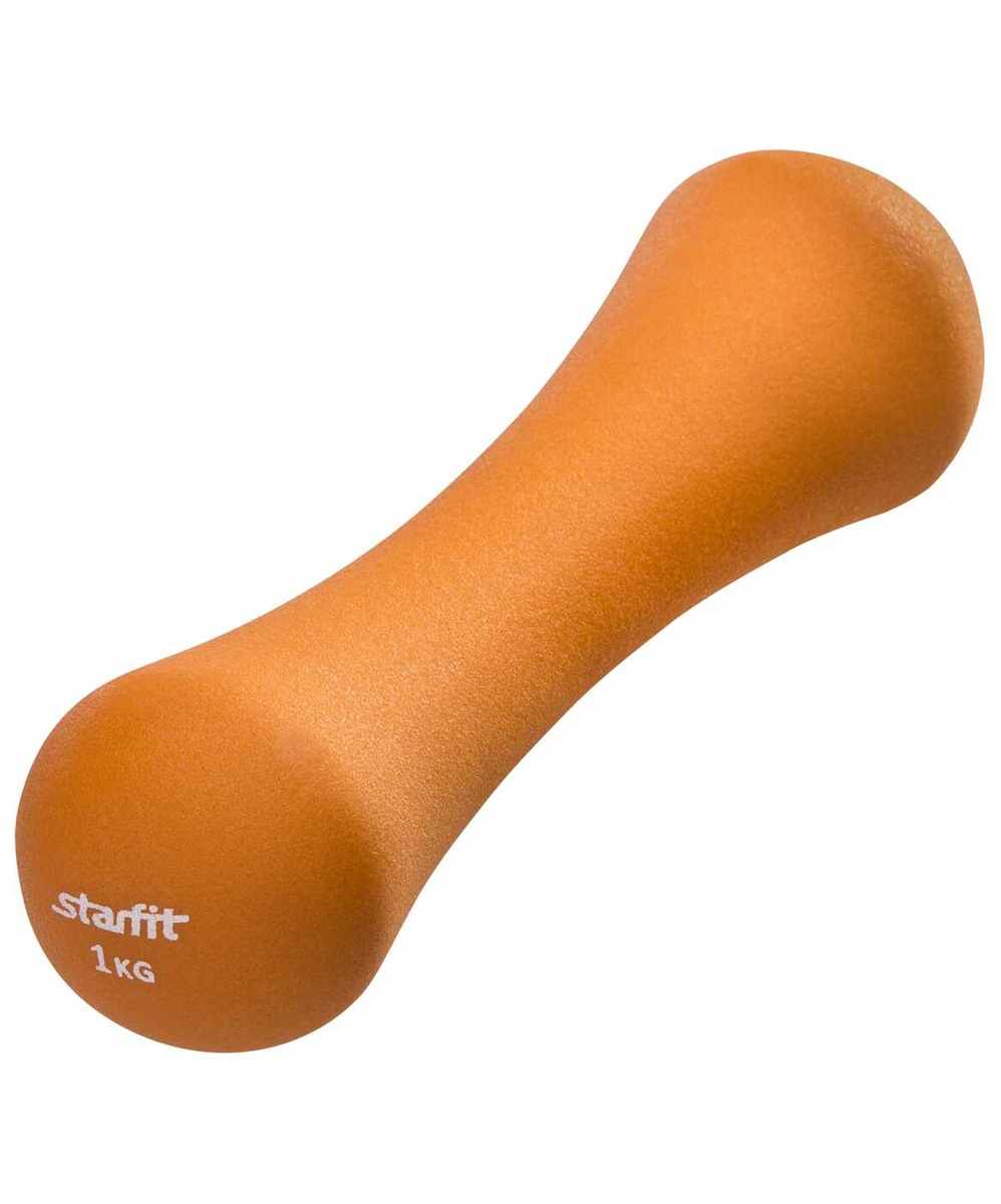 

Гантель Starfit DB-202 1 кг оранжевый, Гантель DB-202 1кг