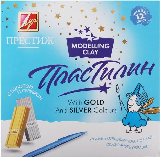 

Пластилин Darvish 12цв Престиж +золото и серебро Луч [18С 1225-08], 12цв Престиж +золото и серебро Луч