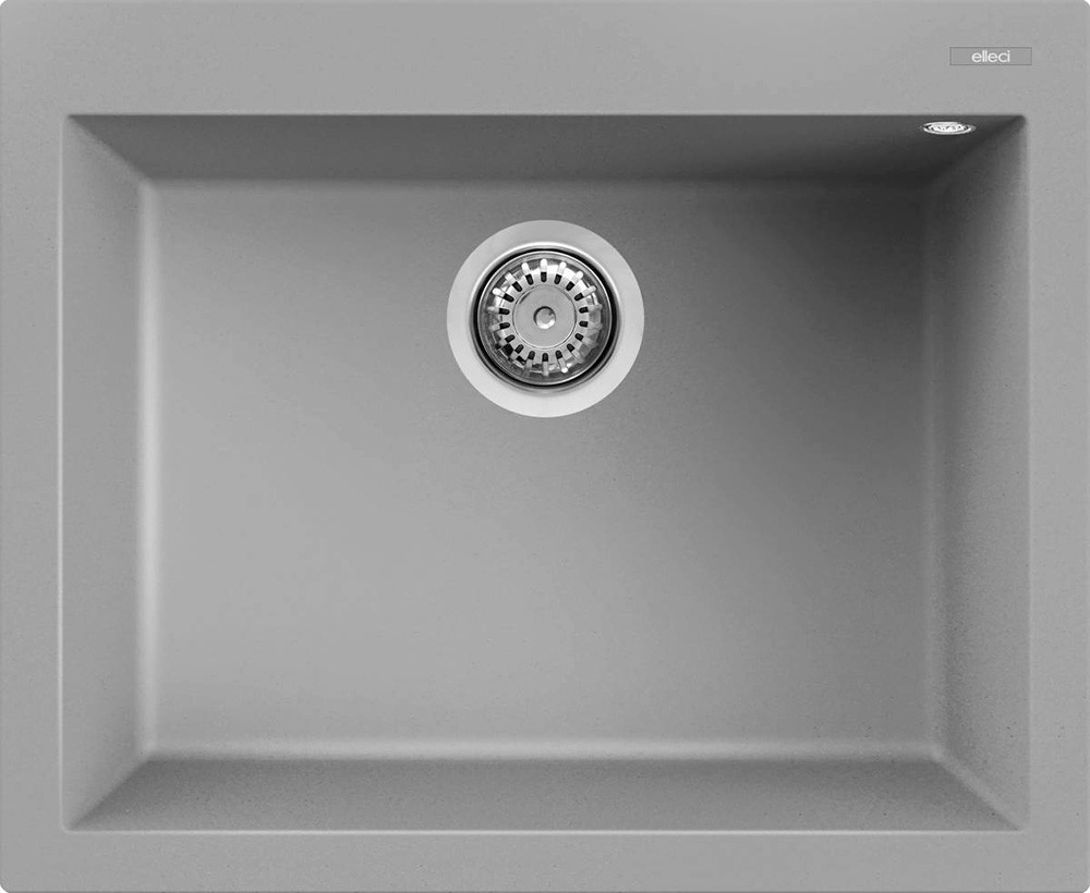 

Кухонная мойка Elleci Quadra 110 K97 Light Grey, Кухонная мойка Elleci Quadra 110 Light Grey K97