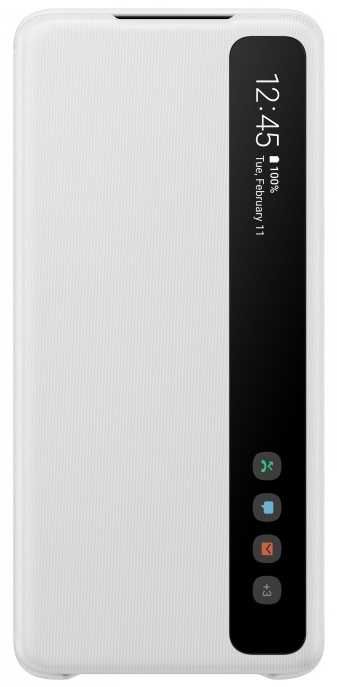 

Чехол для телефона Samsung Smart Clear View Cover для S20+, White, Smart Clear View Cover для S20+,