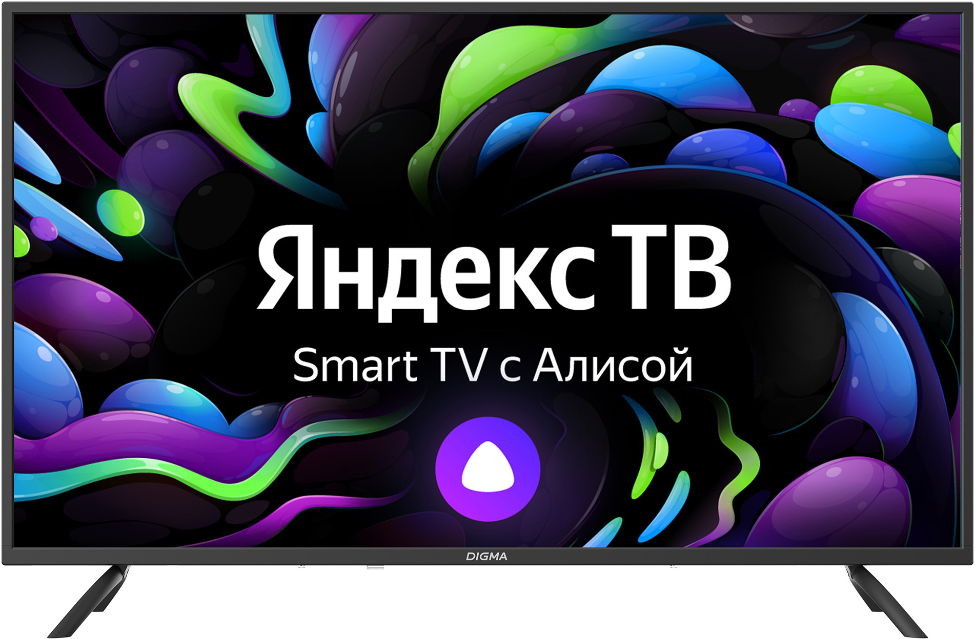 

Телевизор Digma DM-LED43UBB31 Яндекс.ТВ черный
