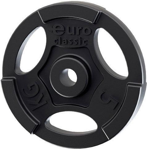 

Диск для штанги Euro-Classic d-26 5кг, d-26 5кг