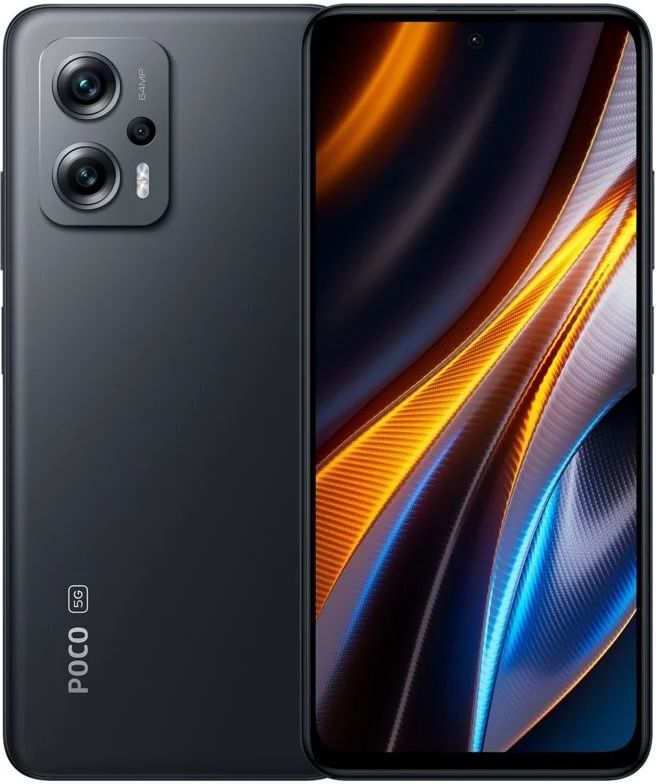 

Смартфон Poco X4 GT 8GB/128G Black EU (22041216G)
