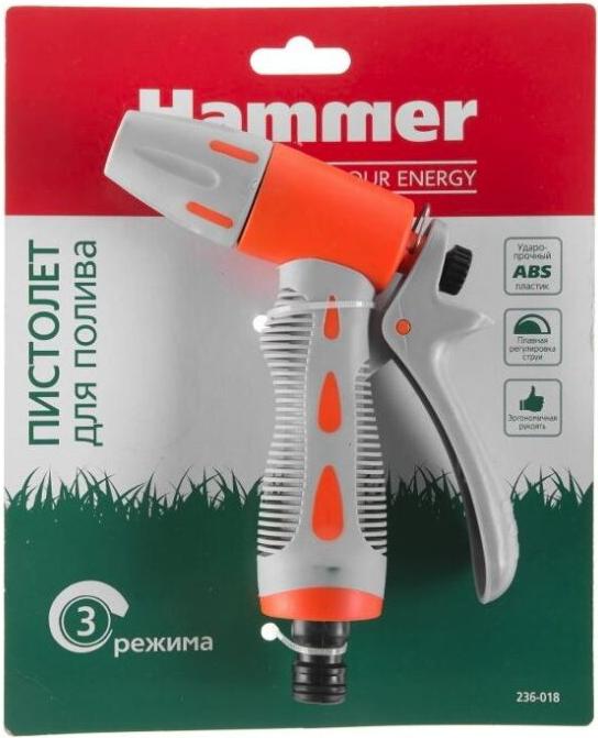 

Пистолет для полива Hammer Flex 236-018, Flex 236-018