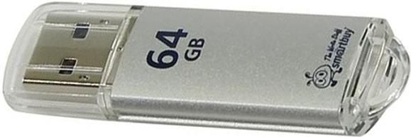 

USB Flash Smart Buy 64GB V-Cut Silver (SB64GBVC-S), 64GB V-Cut