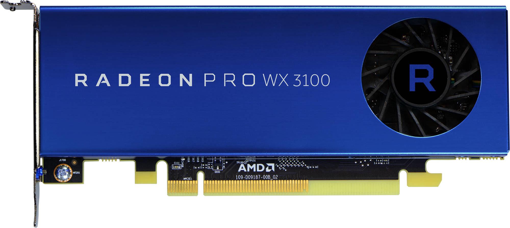 

Видеокарта AMD RADEON PRO WX 3100 - 4GB GDDR5, RADEON PRO WX 3100 - 4GB GDDR5