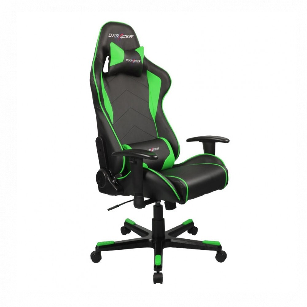 

Кресло DXRacer OH/FE08/NE, Офисное кресло DXRacer OH/FE08/NE черный/зеленый