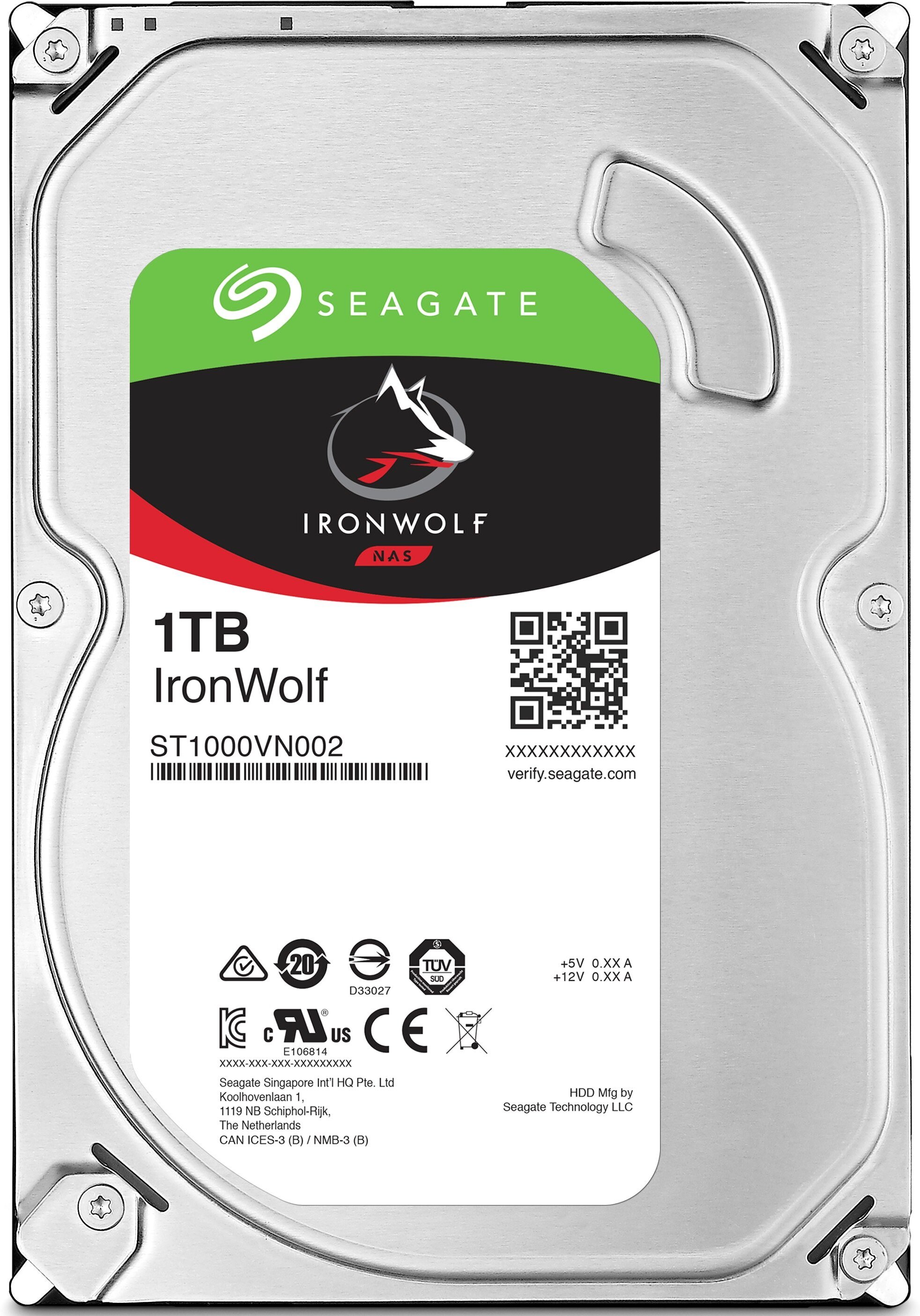 

Жесткий диск Seagate Ironwolf 1TB (ST1000VN002), Жесткий диск Seagate 1TB ST1000VN002