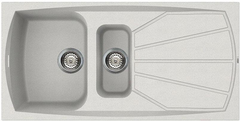 

Кухонная мойка Elleci Living 475 Bianco Titano 68