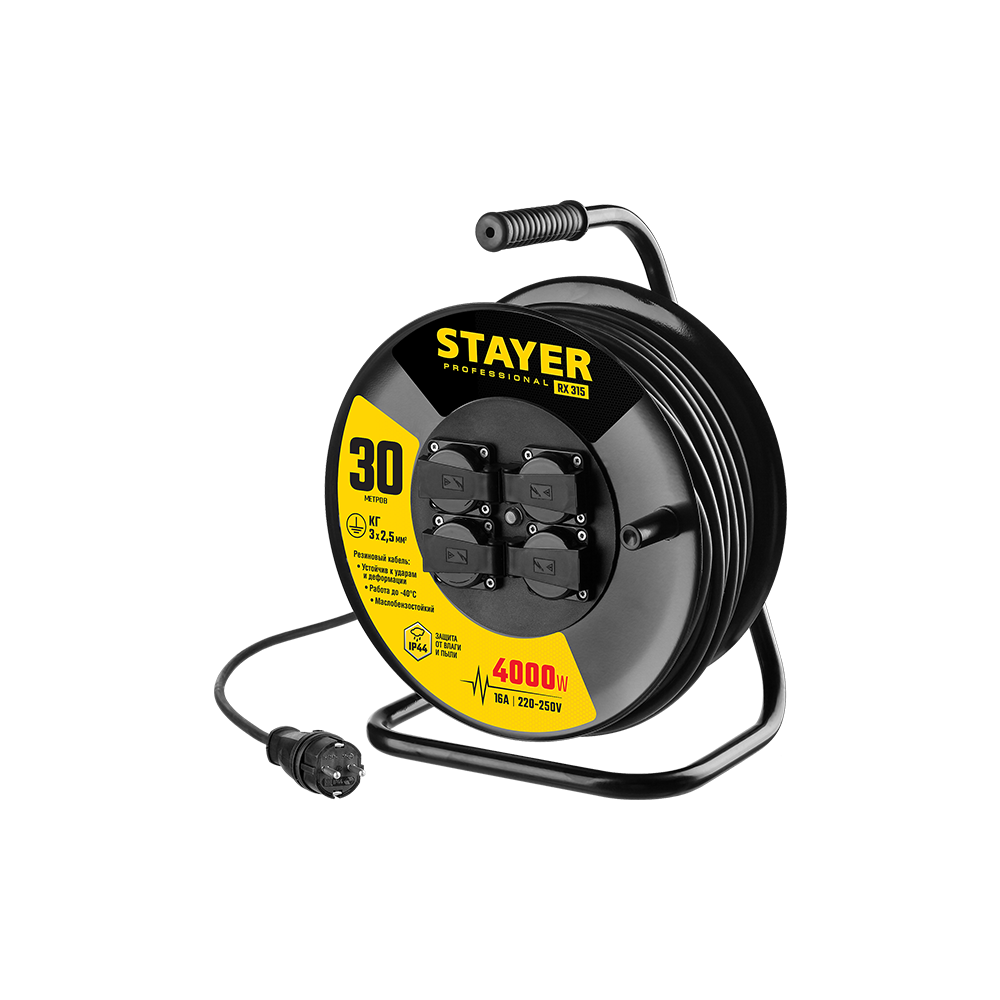 

Сетевой фильтр Stayer RX 315 4 Sockets 30m [55077-30], Сетевой фильтр Stayer RX 315 4 Sockets 30m 55077-30