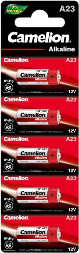 

Батарейка Camelion A23-BP5 Mercury Free (без ртути) 50/1800