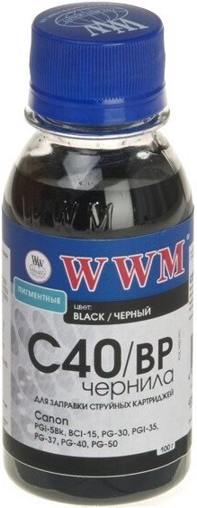 

Чернила White Ink для Canon PG-40/50 PGI-5BK 3x20 мл