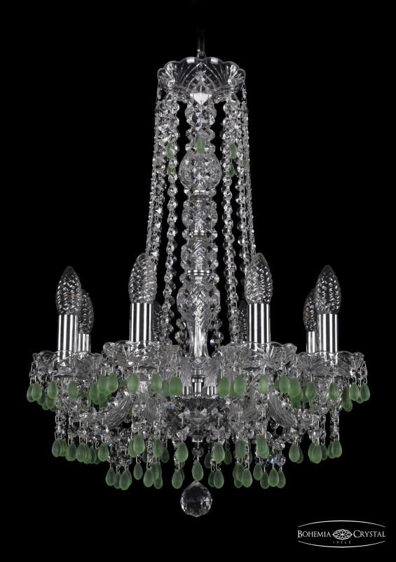 

Подвесная люстра Bohemia Ivele Crystal 1410/8/141/h-60/Ni/V5001