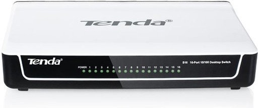 

Коммутатор Tenda S16