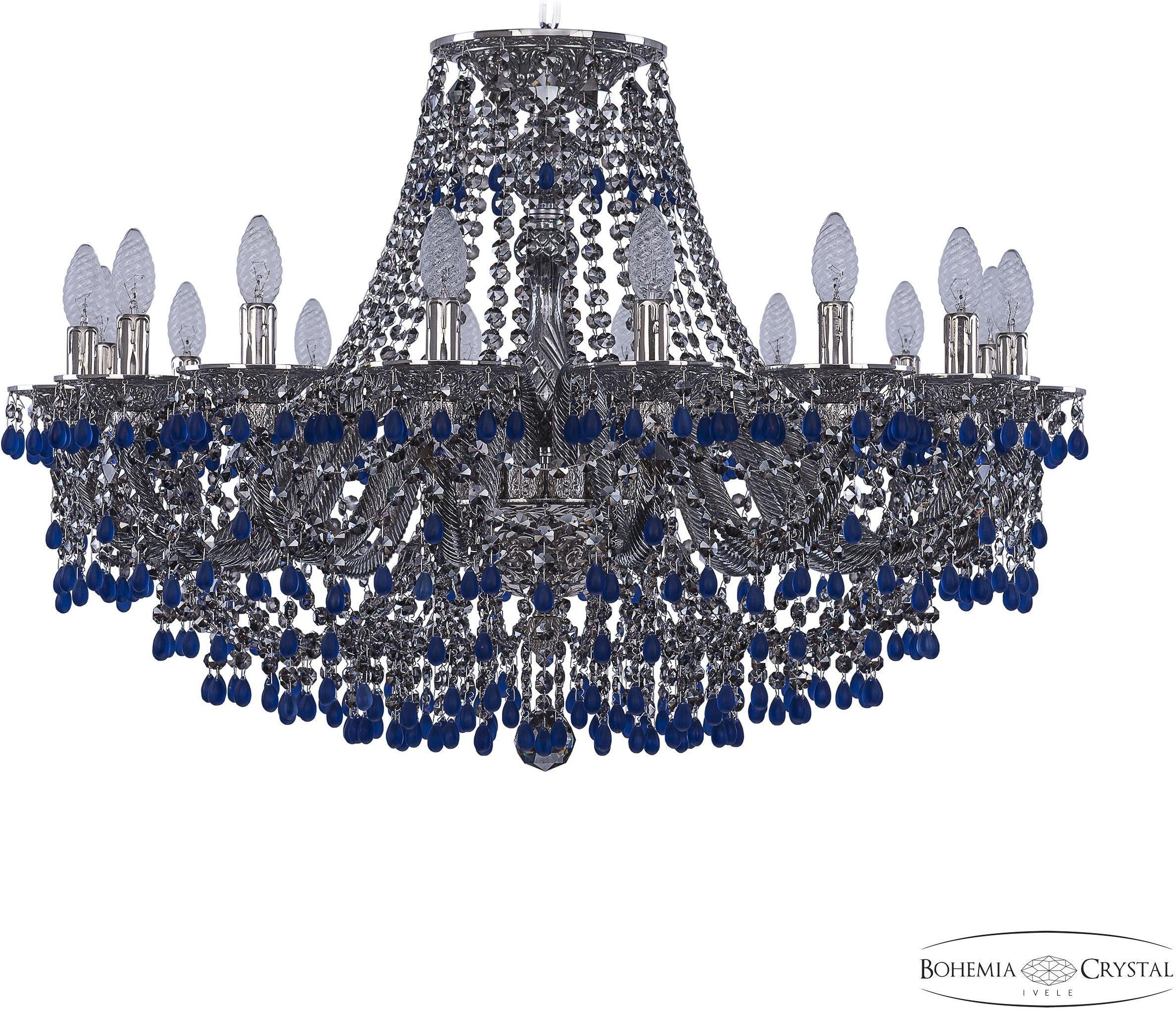 

Подвесная люстра Bohemia Ivele Crystal 16110/16/300 Ni V3001 M781