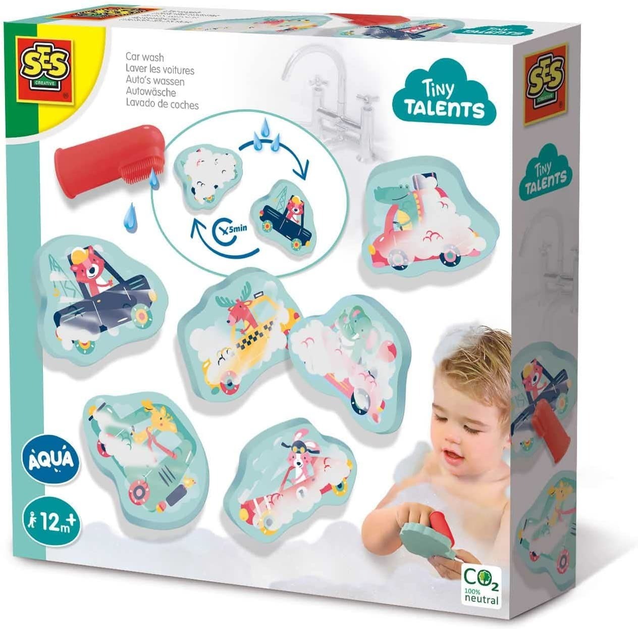 

Игровой набор SES Creative для ванны Tiny Talents Мойка автомашин (13099)