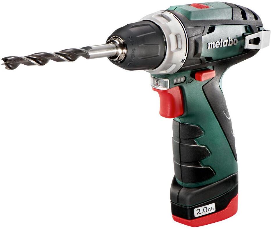 

Дрель-шуруповерт Metabo PowerMaxx BS с 2-мя АКБ [600984000], Дрель-шуруповерт Metabo PowerMaxx BS с 2-мя АКБ 600984000