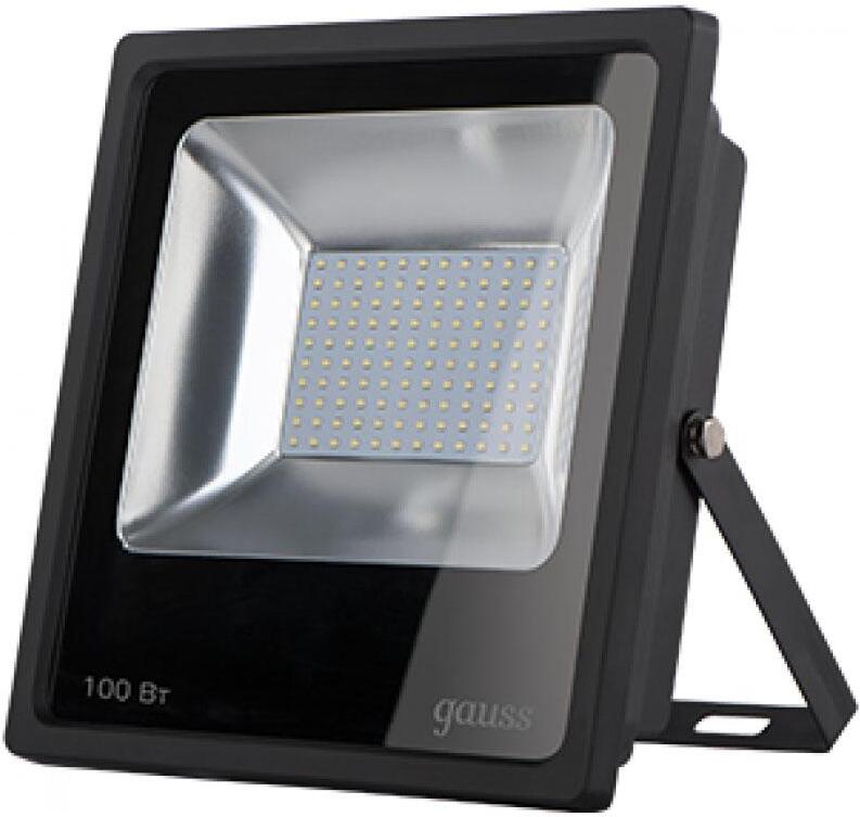 

Прожектор Gauss LED 100W 6900Lm IP65 6500К Black [613100100], Прожектор Gauss LED 100W 6900Lm IP65 6500К 613100100 Black
