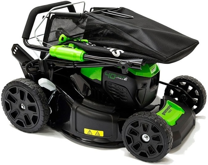 

Газонокосилка аккумуляторная Greenworks GD40LM46 [2506807], Газонокосилка Greenworks GD40LM46 2506807