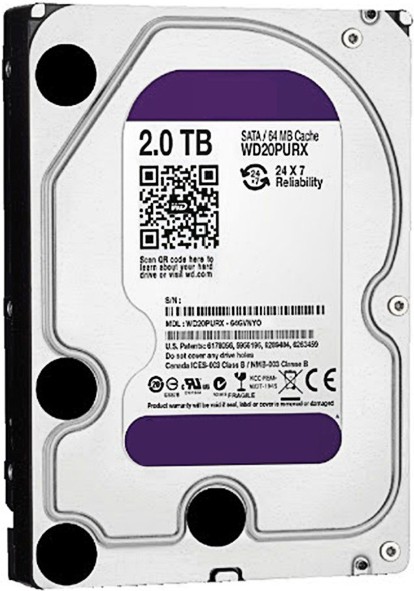 

Жесткий диск WD Purple 2TB (WD20PURX)