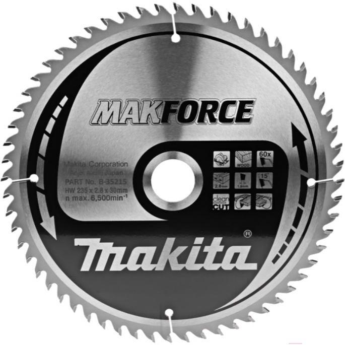 

Диск пильный Makita 235х30 мм 60 зуб [B-35215], Диск пильный Makita 235х30 мм 60 зуб B-35215