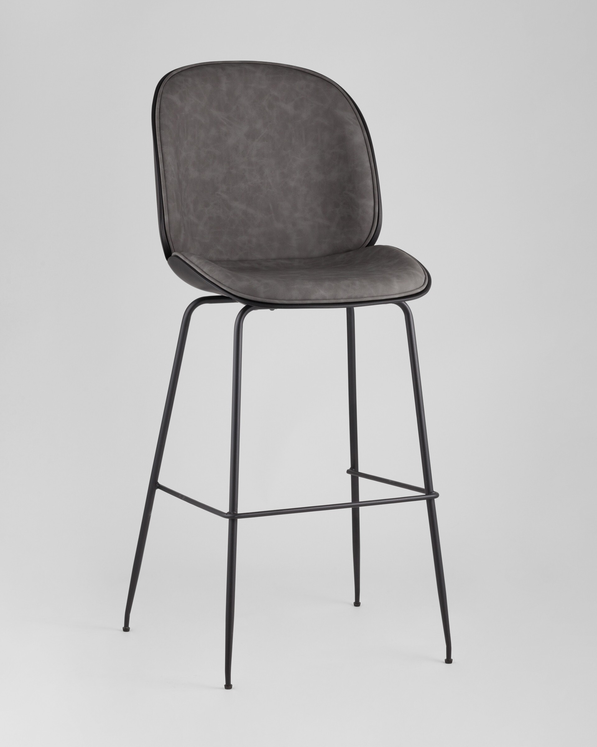 

Барный стул Stool Group Beetle PU серый [9329C GREY], Барный стул Stool Group Beetle PU 9329C GREY серый