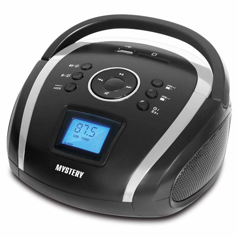 

Портативная аудиосистема Mystery BM-6004UB (черный), BM-6004UB