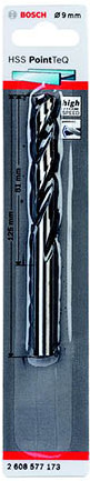 

Оснастка Bosch HSS PointTeQ 9.0mm, Сверло Bosch HSS PointTeQ 9.0mm 2.608.577.173