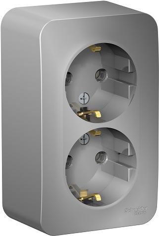 

Розетка Schneider Electric Blanca алюминий [BLNRA010203], Blanca