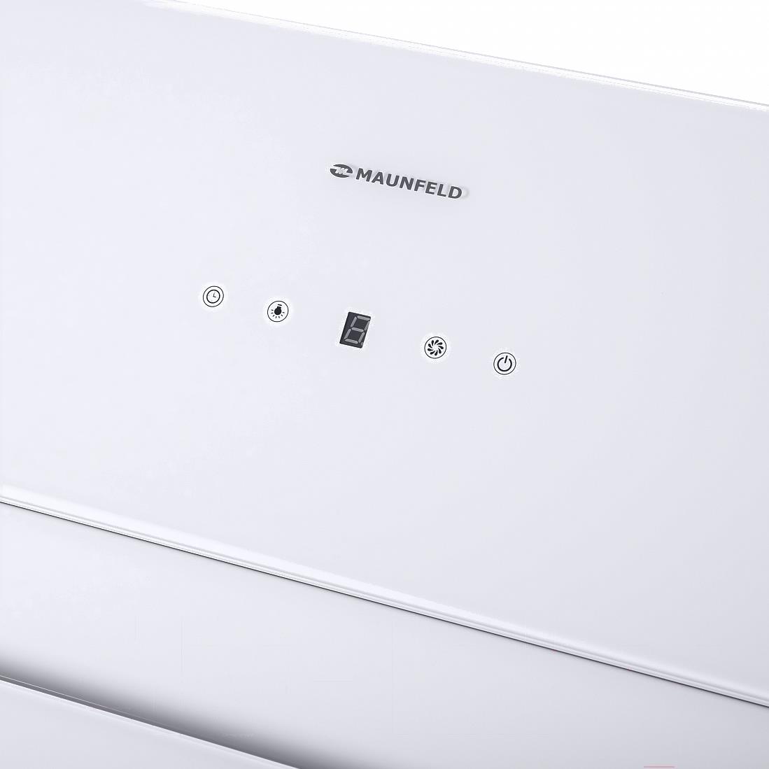 

Кухонная вытяжка MAUNFELD Mersey 60 (нержавеющая сталь\белое стекло), Mersey 60