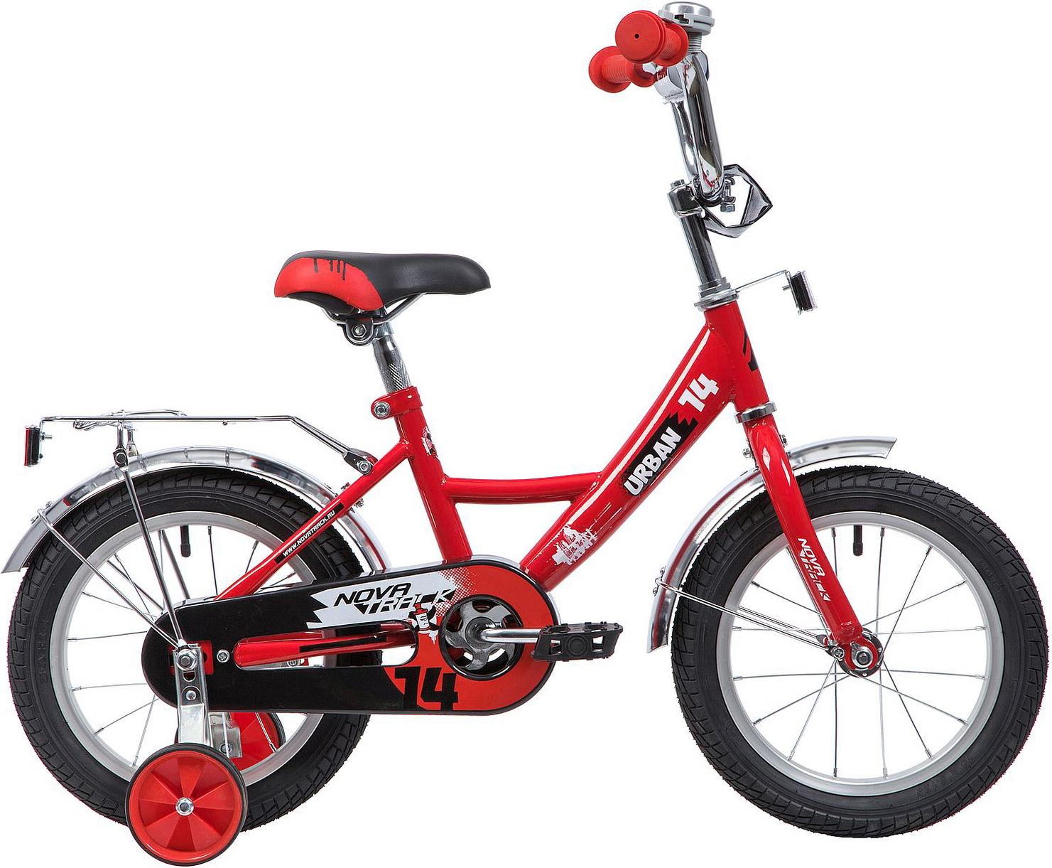 

Велосипед детский Novatrack Urban 14'' 2019 красный [143URBAN.RD9], Urban 14