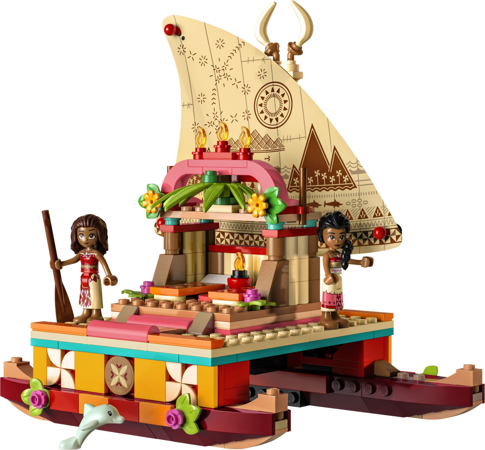 

Конструктор LEGO Disney Лодка-путешественник Моаны (43210)
