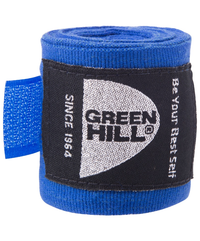 

Боксерский бинт Green Hill BP-6232d 4.5 м синий, BP-6232d 4,5м