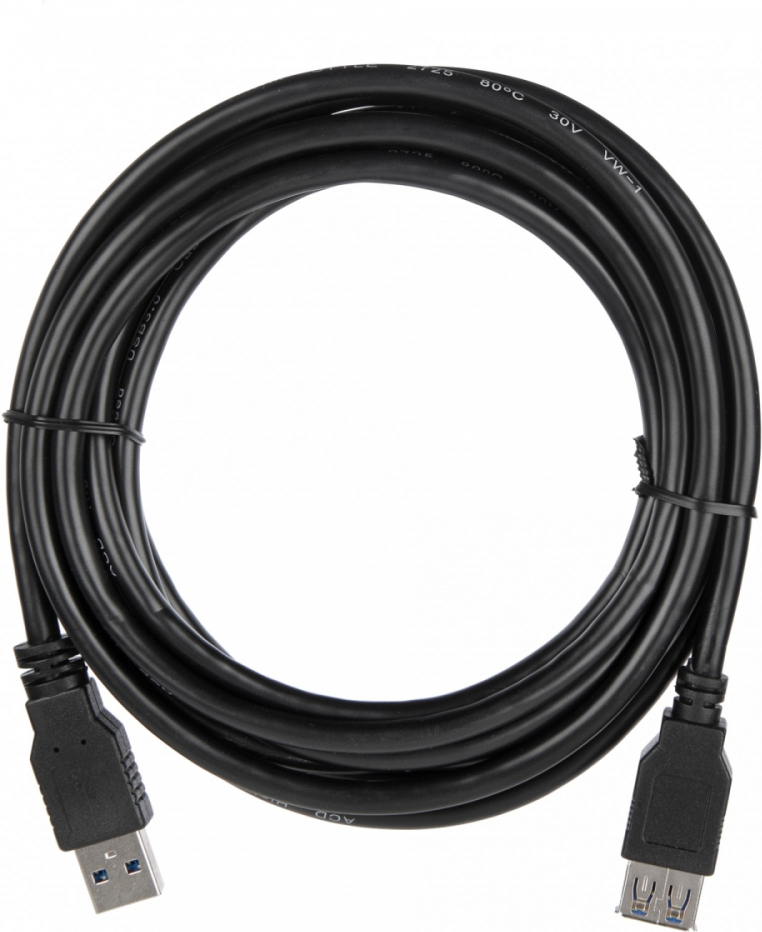 

Адаптер ACD ACD-U3AAF-30L USB Type-A - USB Type-A (3 м, черный)