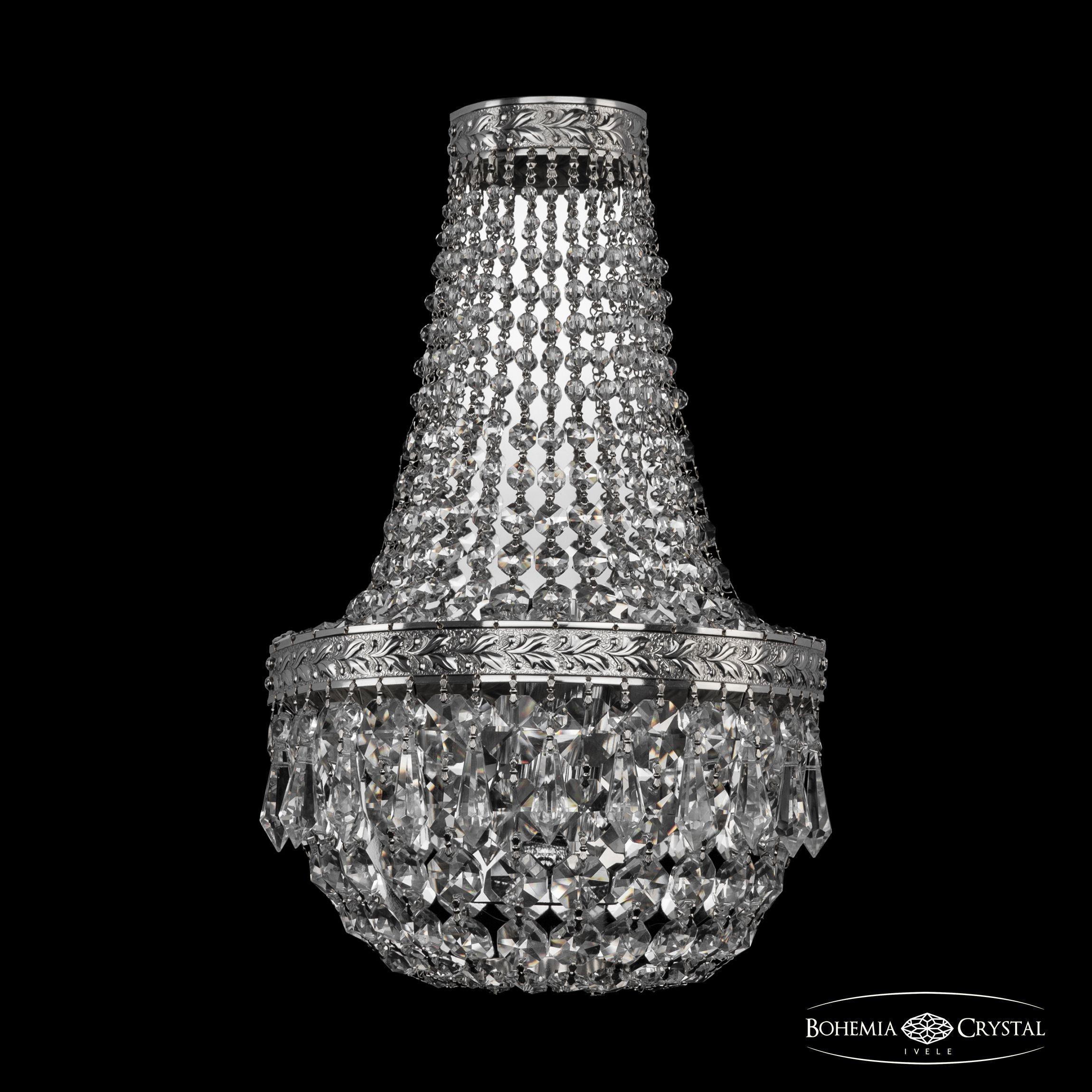 

Бра Bohemia Ivele Crystal 19011B/H2/20IV Ni
