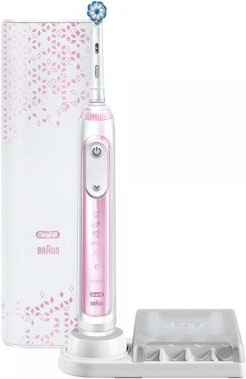 

Электрическая зубная щетка Braun Oral-B Genius X 20000N Sensi D706.515.6X розовый/белый [80329273], Oral-B Genius X 20000N Sensi D706.515.6X