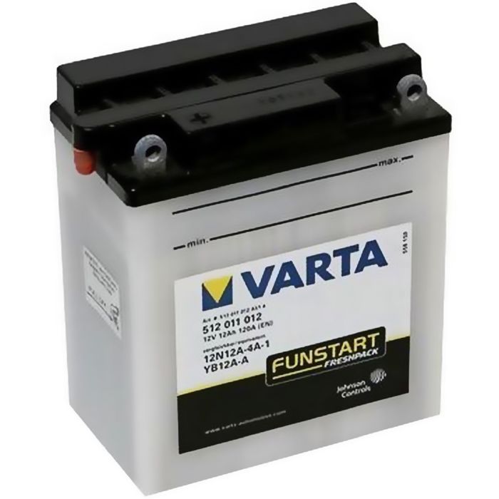 

Аккумулятор Varta 12N12A-4A-1 YB12A-A 12 А/ч [512011012], 12N12A-4A-1 YB12A-A 12 А/ч